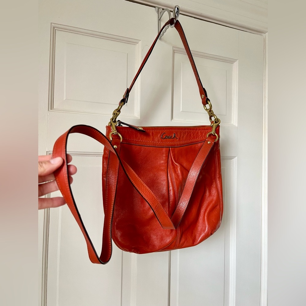 Coach Ashley hobo leather should bag
